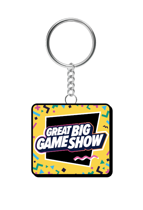 Great Big Game Show Logo Keychain